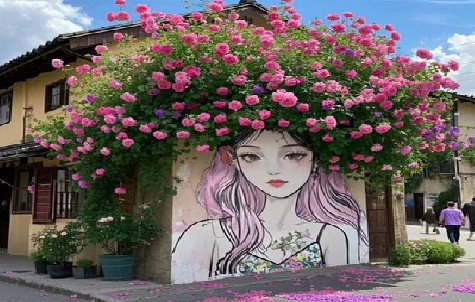 郧西怎么设计网红打卡墙绘